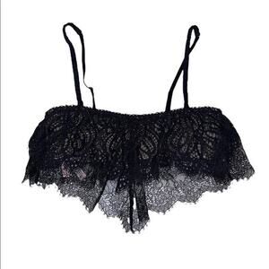Victoria’s Secret Black Lingerie Bralette Size S/P NWT